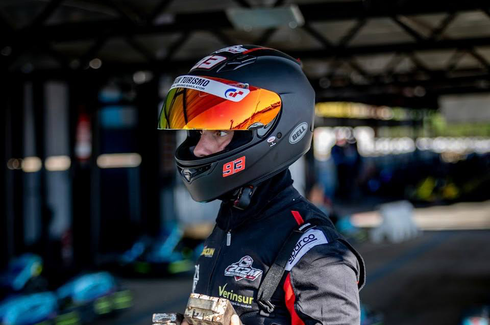 VERINSUR impulsa la carrera del joven piloto portuense Adrián Márquez