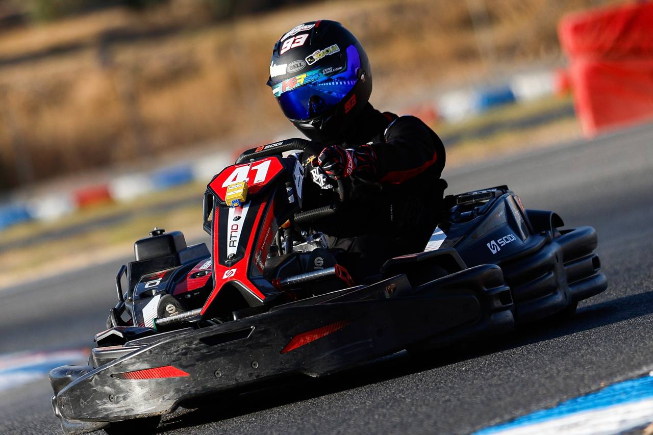 VERINSUR impulsa el ascenso de Adrián en el karting profesional