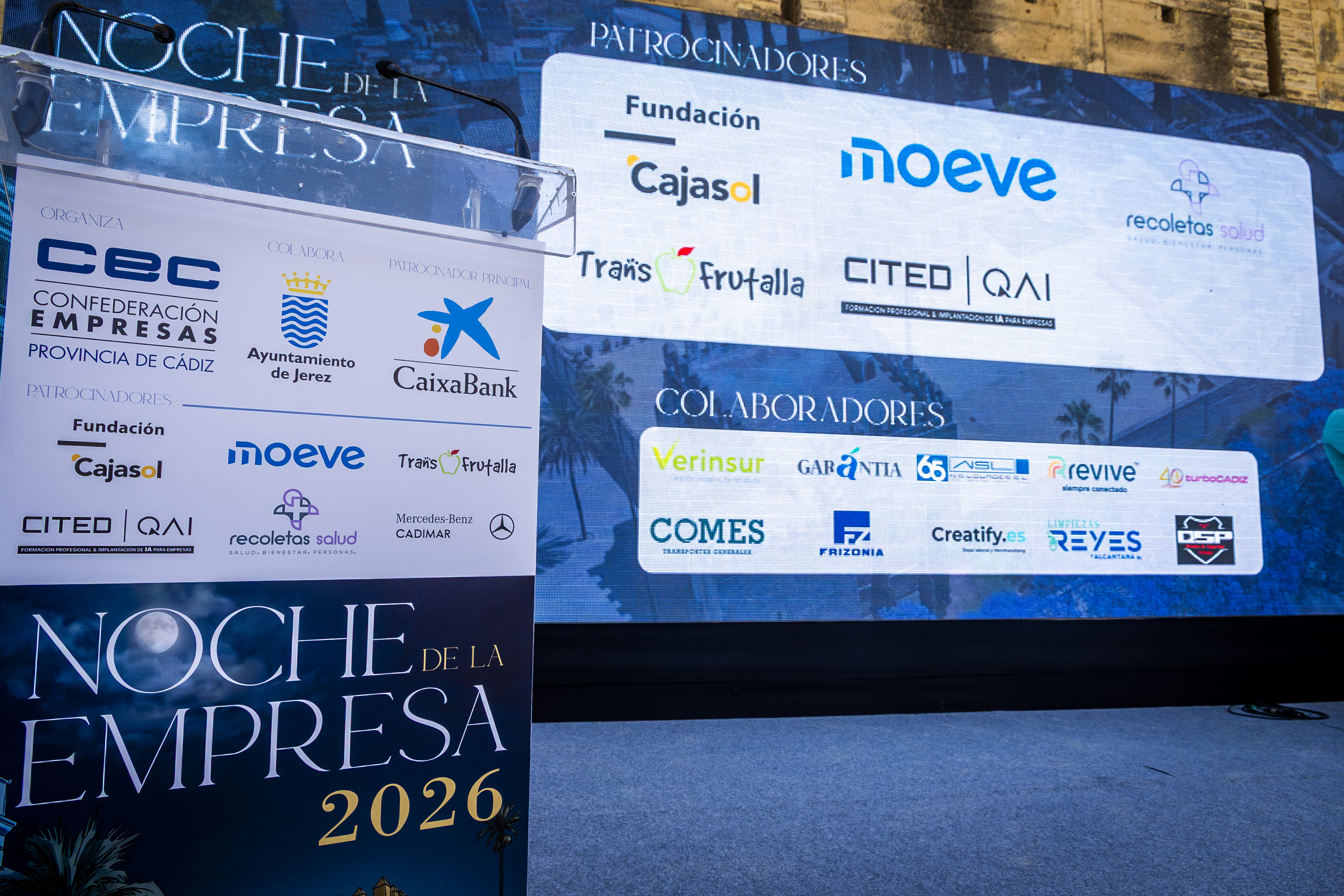 Compromiso y colaboración en la Noche de la Empresa de Jerez