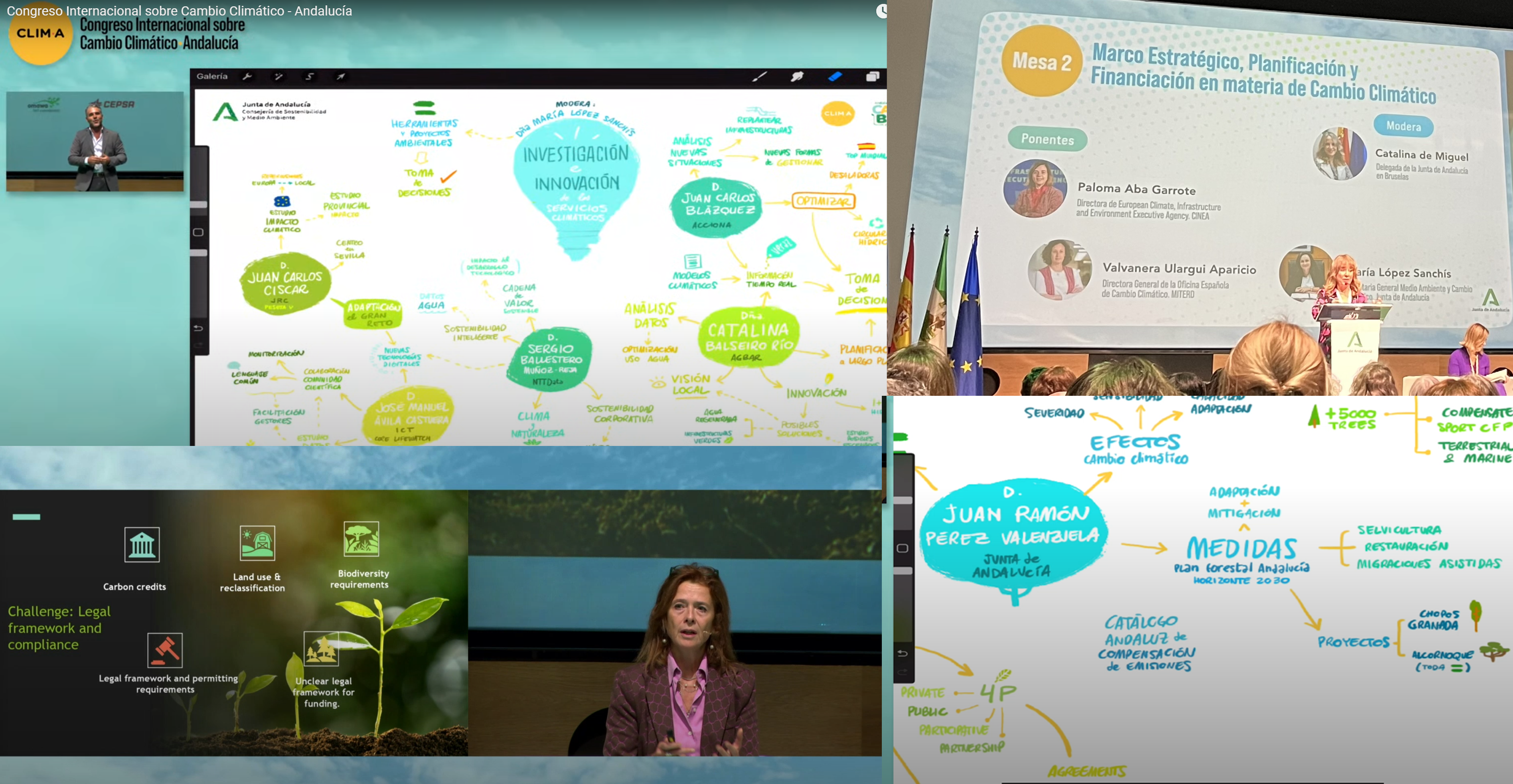 Participación en el I Congreso Internacional sobre Cambio Climático de Andalucía